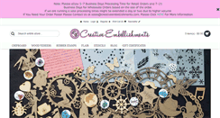 Desktop Screenshot of creativeembellishments.com